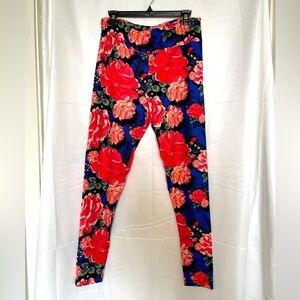 LuLaRoe/  floral Tall & Curvy Leggings​​​​​​​​​​